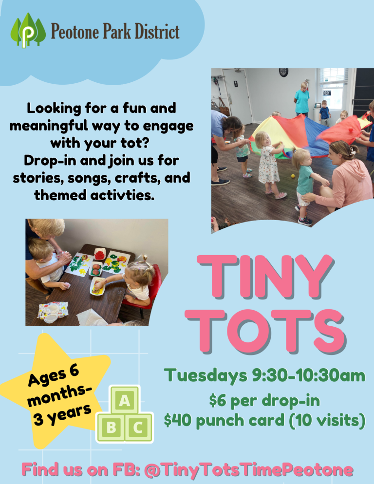 Tiny Tots - Peotone Park District